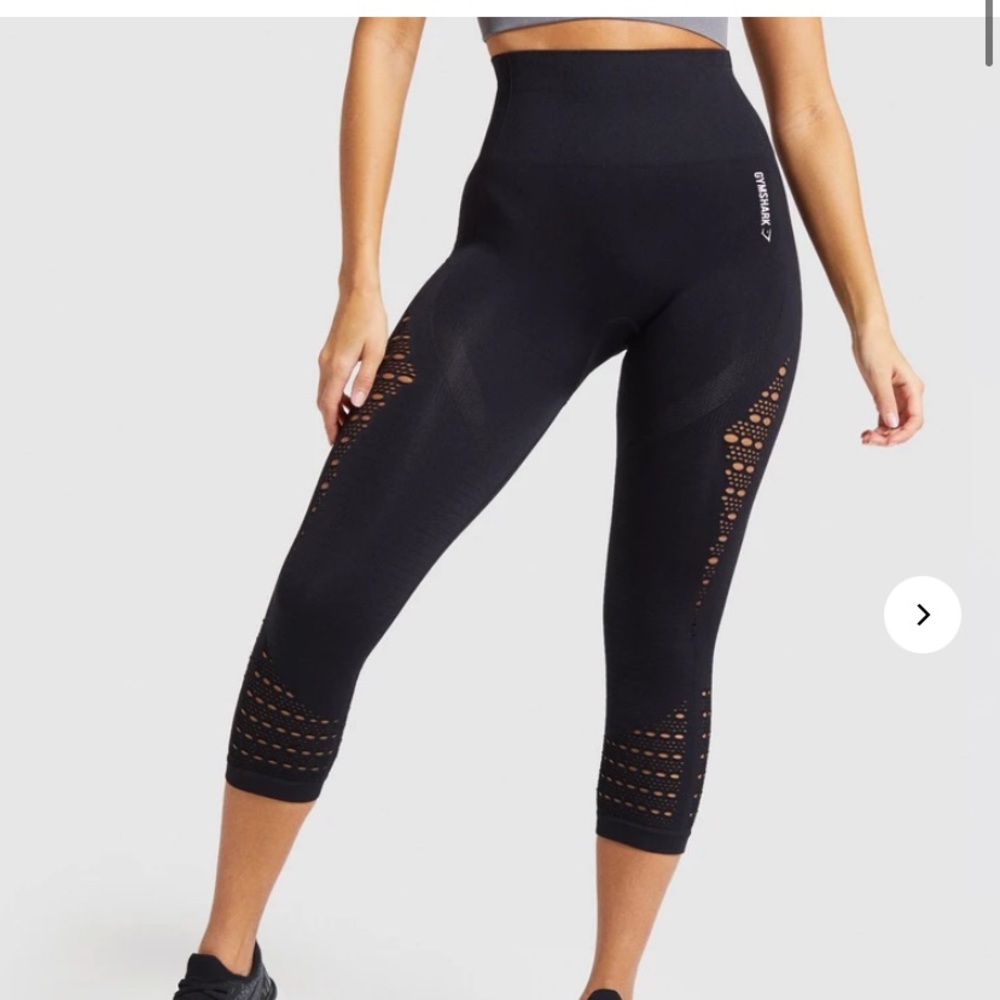 Gymshark ENERGY+ SEAMLESS CROPPED LEGGINGS